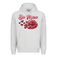 Dove Grey be mine kiss Premium Hoodie - RanaPortraitStore