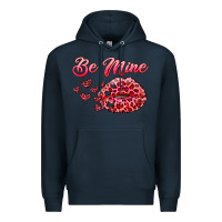 Navy be mine kiss Premium Hoodie - RanaPortraitStore