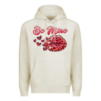 Oatmeal Heather be mine kiss Premium Hoodie - RanaPortraitStore