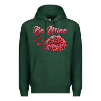 Sports Green be mine kiss Premium Hoodie - RanaPortraitStore