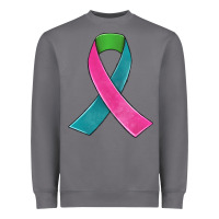 Storm metastatic breast cancer ribbon Heavyweight Sweatshirt - JahusDesignShop