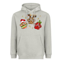 Moon Dust christmas paws Heavyweight Hoodie - MaliasSmallBusiness