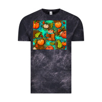 Cloud Black pumpkin spice and pumpkin Vintage Tee - AdoDesignShop