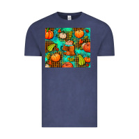 Vintage Denim pumpkin spice and pumpkin Vintage Tee - AdoDesignShop