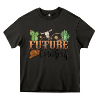 Asphalt future cowboy Heavy Core Tee - MaliasSmallBusiness