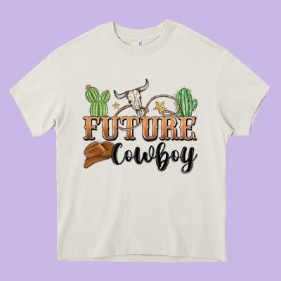 Future Cowboy Heavy Core Tee Designed By Maliassmallbusiness