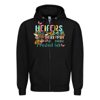 Black heifers be trippin' Zipper Hoodie - MaliasSmallBusiness