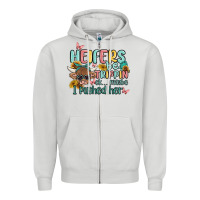 Dove Grey heifers be trippin' Zipper Hoodie - MaliasSmallBusiness