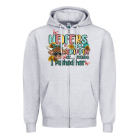 Heather Grey heifers be trippin' Zipper Hoodie - MaliasSmallBusiness