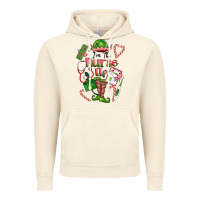 Vintage Artic im the nurse elf Vintage Hoodie - FaDigitalArtStudio