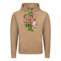 Vintage Coffee im the nurse elf Vintage Hoodie - FaDigitalArtStudio