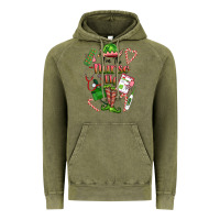 Vintage Olive im the nurse elf Vintage Hoodie - FaDigitalArtStudio