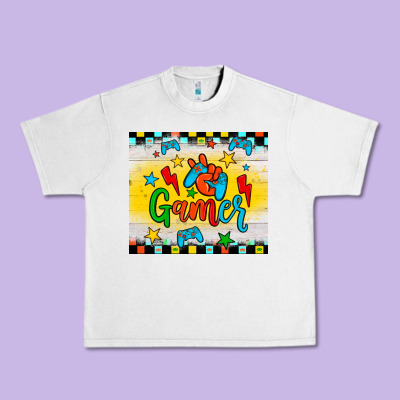 Gamer Urban Heavy Tee Designed By Jahusdesignshop