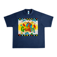 Navy gamer Urban Heavy Tee - JahusDesignShop