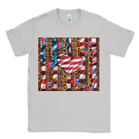 Moon Dust western usa flag heart and stars tumbler Classic Tee - Artiststas