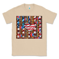 Mushroom western usa flag heart and stars tumbler Classic Tee - Artiststas