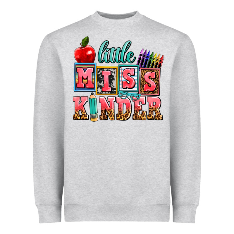 Little Miss Kinder Heavyweight Sweatshirt by AdoDesignShop | Teevron