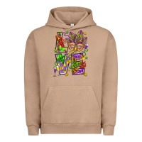 Pigment Burro Mardi Gras love Urban Hoodie - HowdyJamesFarm