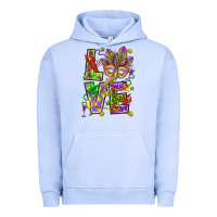 Pigment Grape Ice Mardi Gras love Urban Hoodie - HowdyJamesFarm