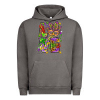 Pigment Tornado Mardi Gras love Urban Hoodie - HowdyJamesFarm