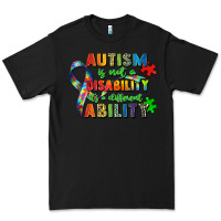 Black autism is not a disability its a different ability Premium Tee - Zillion Design Studio