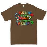 Cacao autism is not a disability its a different ability Premium Tee - Zillion Design Studio