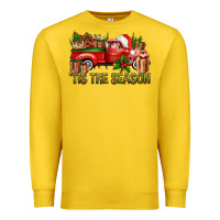 Lemon Tis' The Season Christmas Truck Premium Sweatshirt - BundleAndBundleShop