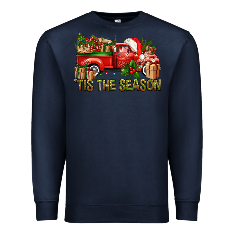 Tis' The Season Christmas Truck Premium Sweatshirt by BundleAndBundleShop | Teevron