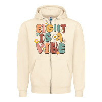 Sandshell eight is a vibe Zipper Hoodie - MaliasSmallBusiness