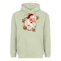 Matcha Christmas santa claus Heavyweight Hoodie - MaliasSmallBusiness