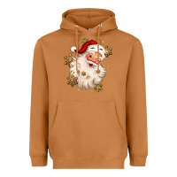 Meerkat Christmas santa claus Heavyweight Hoodie - MaliasSmallBusiness