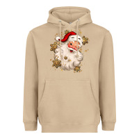 Mushroom Christmas santa claus Heavyweight Hoodie - MaliasSmallBusiness