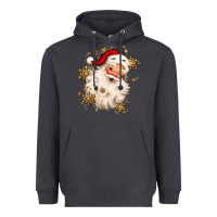 Smoke Christmas santa claus Heavyweight Hoodie - MaliasSmallBusiness