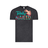Vintage Black totally nailed bbs Vintage Tee - BundleAndBundleShop