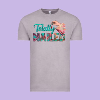 Totally Nailed Bbs Vintage Tee Designed By Bundleandbundleshop