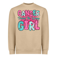 Mushroom cancer picked the wrong girl Heavyweight Sweatshirt - JahusDesignShop