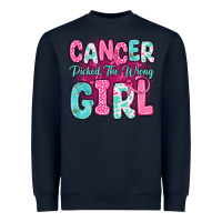 Navy cancer picked the wrong girl Heavyweight Sweatshirt - JahusDesignShop