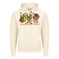 Vintage Artic Peace Love Thankful Vintage Hoodie - CowhideDigitalArt