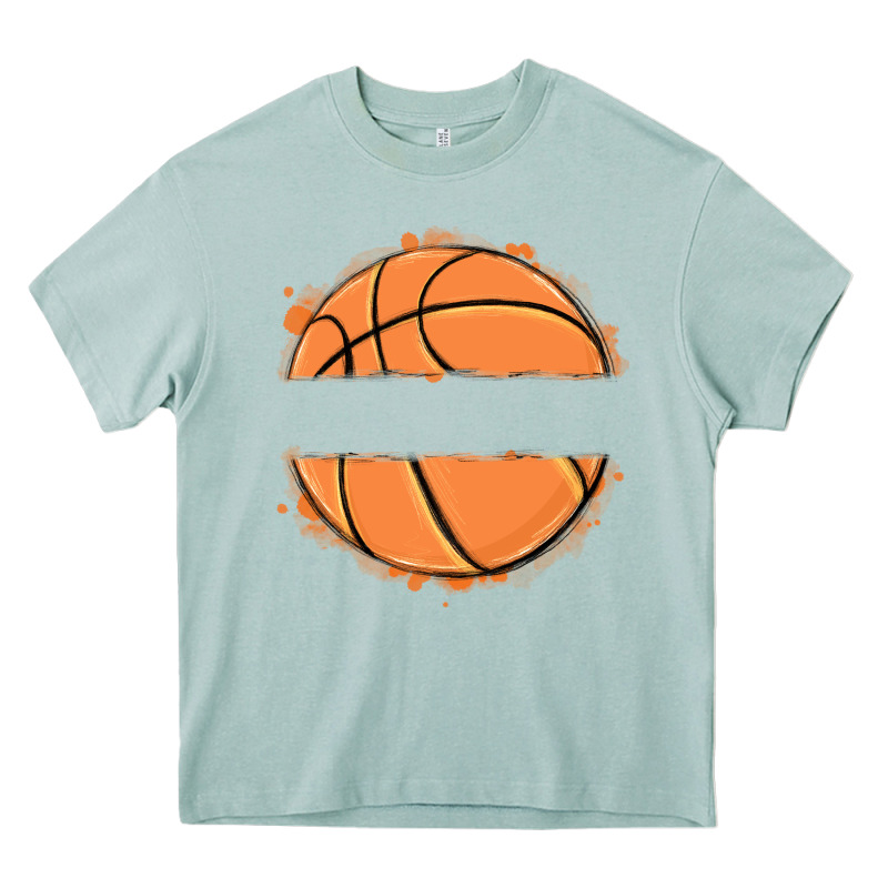 Custom Basketball Heavy Core Tee by MaliasSmallBusiness | Teevron