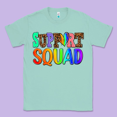 Support Squad Classic Tee Designed By Adodesignshop