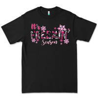 Black It's Freezin Season Pink Christmas Premium Tee - RanaPortraitStore