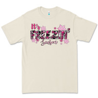 Bone It's Freezin Season Pink Christmas Premium Tee - RanaPortraitStore