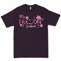 Plum It's Freezin Season Pink Christmas Premium Tee - RanaPortraitStore