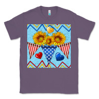 Lavender patriotic celebration Classic Tee - BundleAndBundleShop