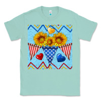 Seafoam patriotic celebration Classic Tee - BundleAndBundleShop