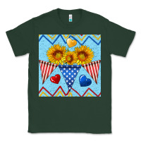 Sports Green patriotic celebration Classic Tee - BundleAndBundleShop