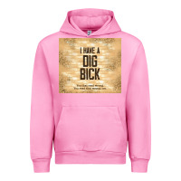 Fuchsia Pink sarcastic funny i have a dig bick Urban Hoodie - TumblerDesignByShophia