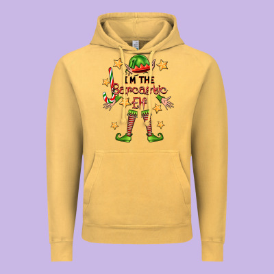 Im The Sarcastic Elf Vintage Hoodie Designed By Fadigitalartstudio