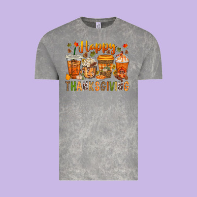 Western Happy Thanksgiving Bbs Vintage Tee Designed By Bundleandbundleshop