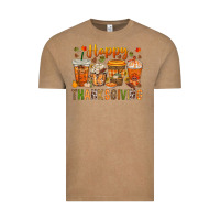 Vintage Coffee western happy thanksgiving bbs Vintage Tee - BundleAndBundleShop